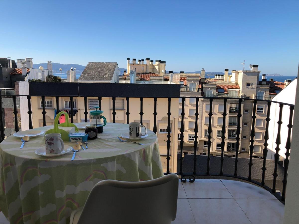 Enjoy Sanxenxo,200M Playa, Balcon Vistas Cies, Piscina & Terraza Azotea,2 Plazas Garaje, 2 Banos, Muy Luminoso, Muy Tranquilo,Muy Equipado, Centrico Διαμέρισμα Εξωτερικό φωτογραφία